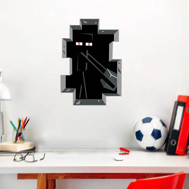 Premium Wall Stickers Eco PVC 3D Cartoon Games For Kids - ToylandEU