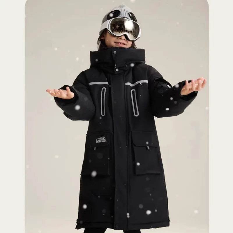 Premium Warm Kids Snowsuits Hooded For Boys And Girls - ToylandEU