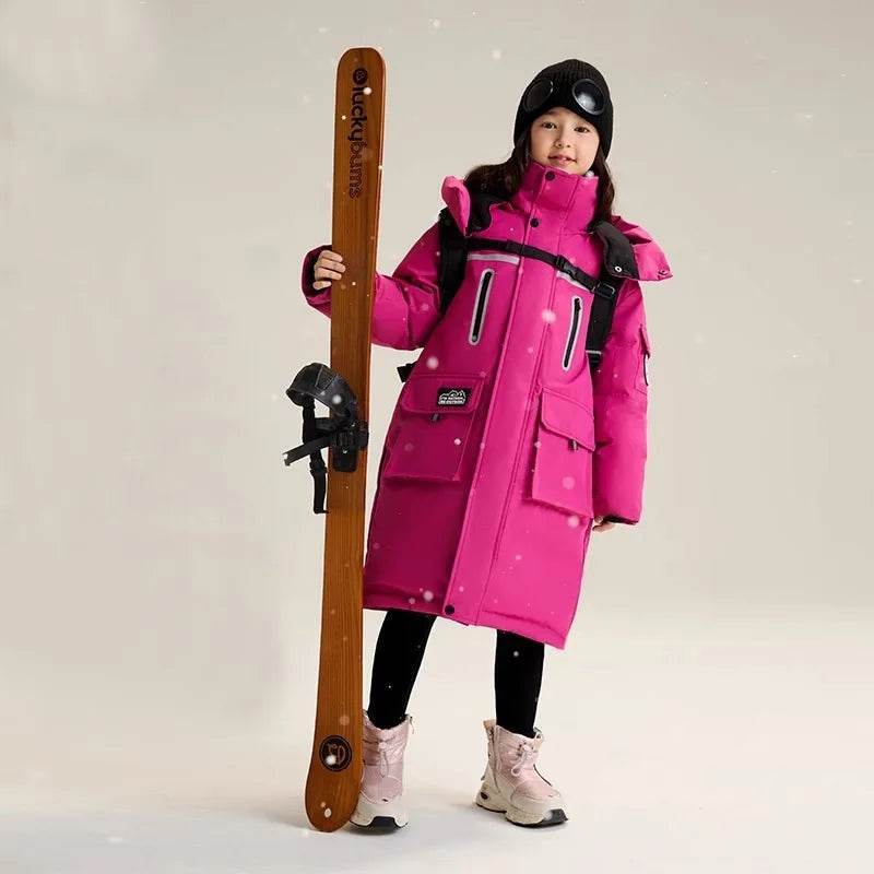 Premium Warm Kids Snowsuits Hooded For Boys And Girls - ToylandEU