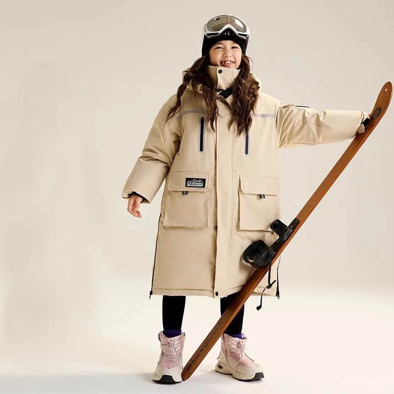 Premium Warm Kids Snowsuits Hooded For Boys And Girls - ToylandEU