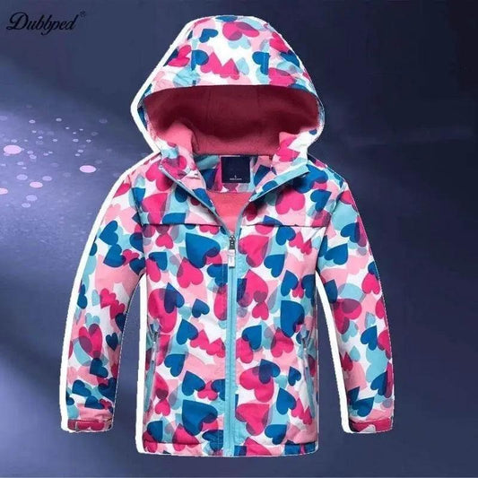  Premium Waterproof Hooded Jacket Girls Toyland EU -  ToylandEU™