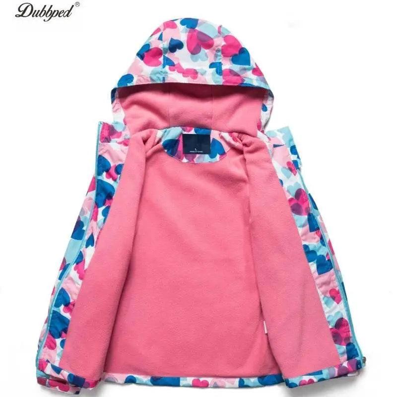  Premium Waterproof Hooded Jacket Girls Toyland EU -  ToylandEU™