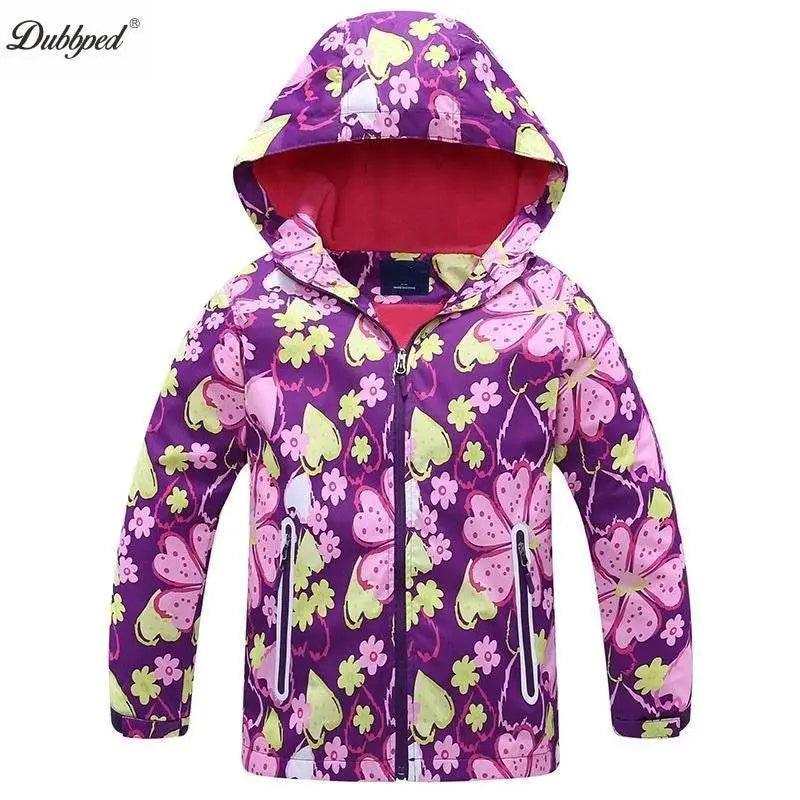  Premium Waterproof Hooded Jacket Girls Toyland EU -  ToylandEU™