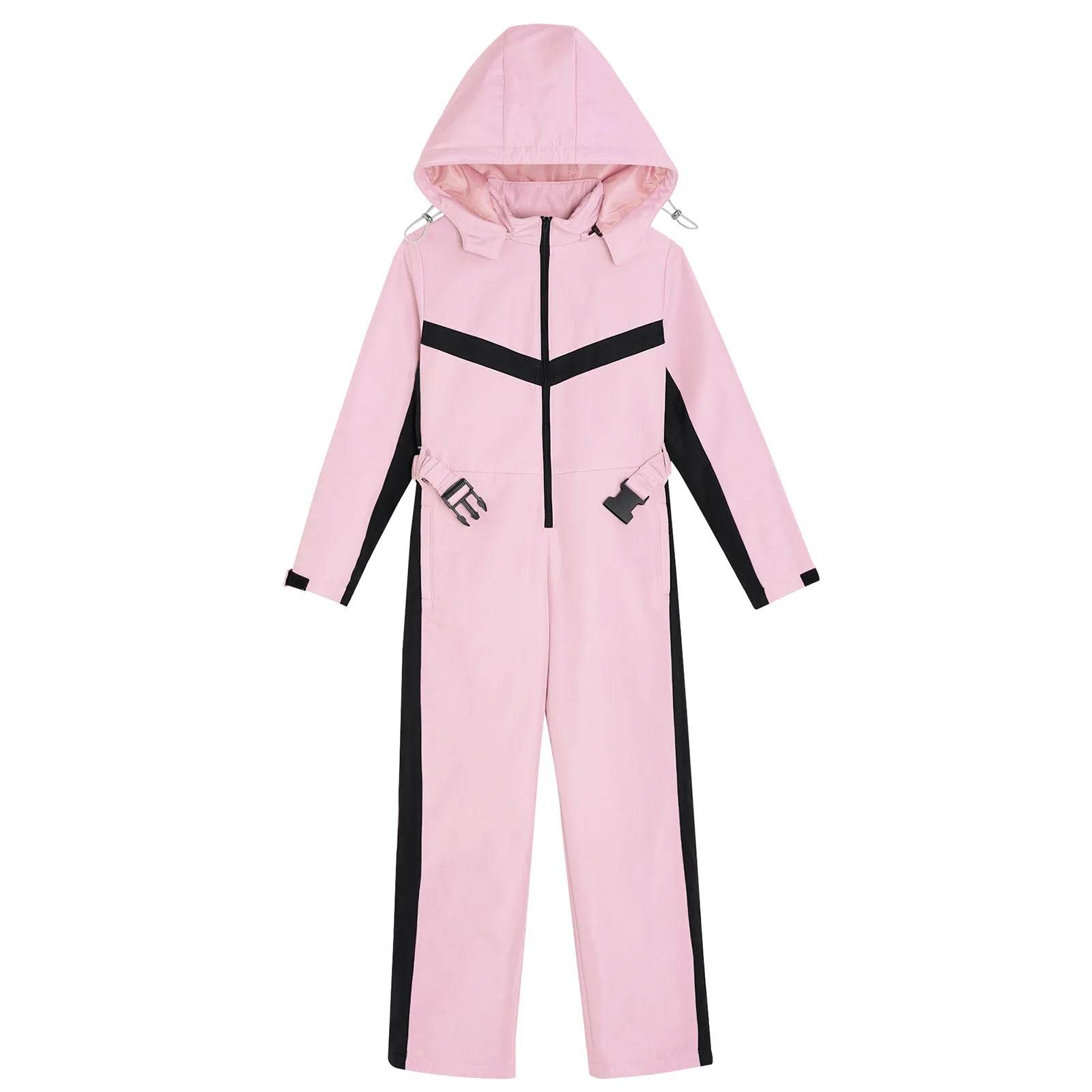 Premium Waterproof Ski Suit With Removable Hood For Girls - ToylandEU