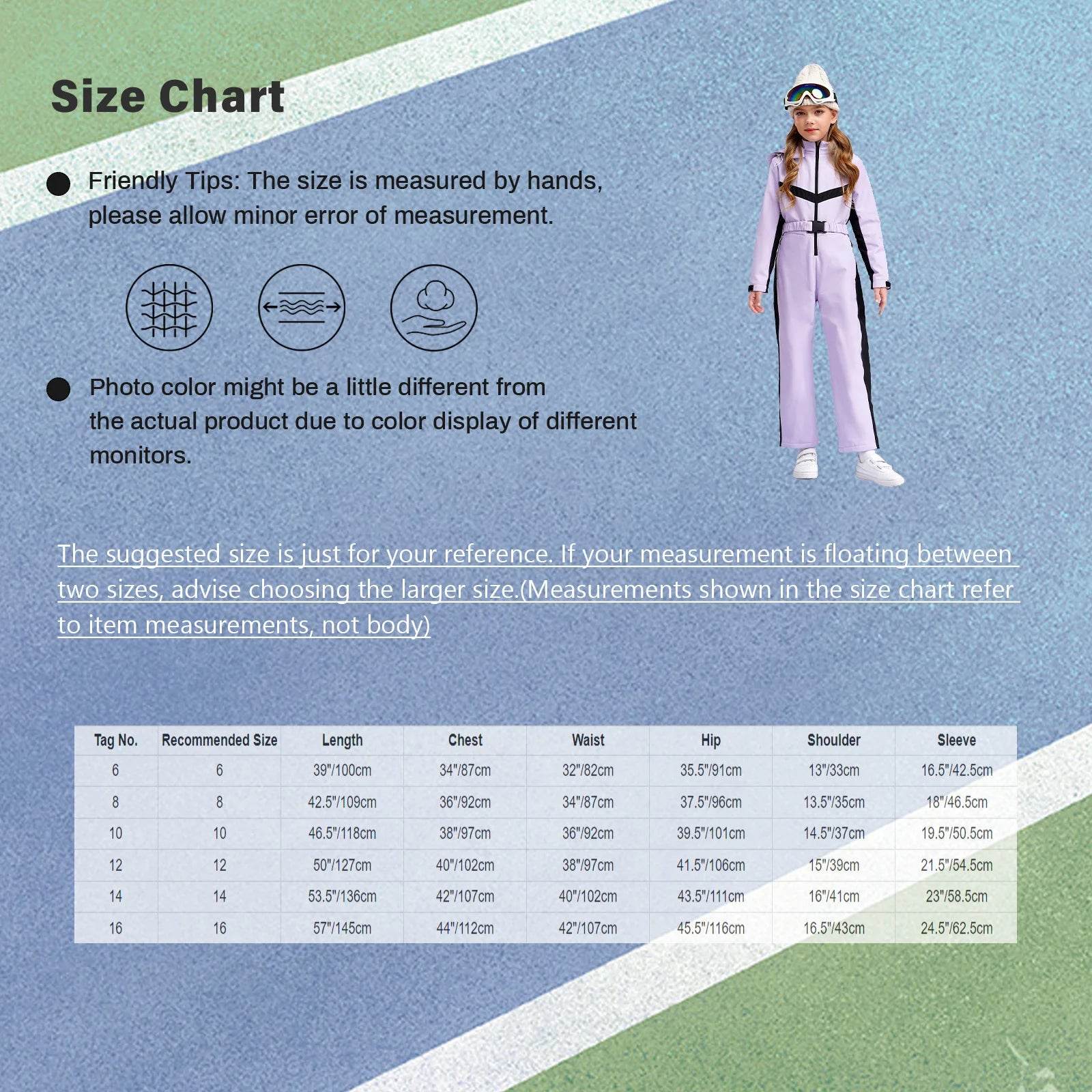 Premium Waterproof Ski Suit With Removable Hood For Girls - ToylandEU
