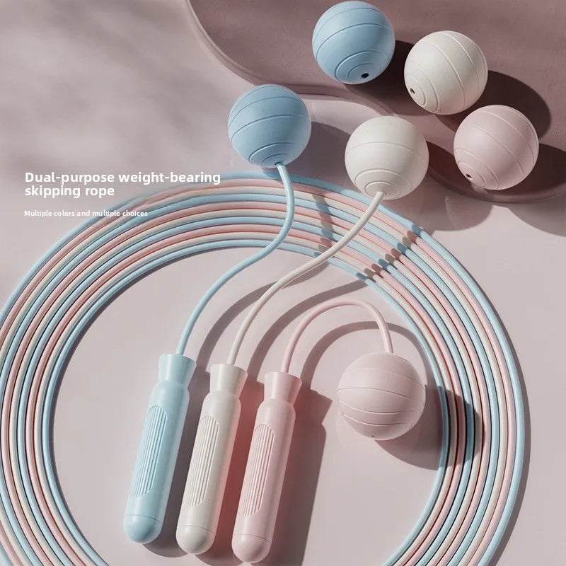 Premium Weighted Cordless Jump Rope with Mute Function for Adults and Students Fitness Training - ToylandEU