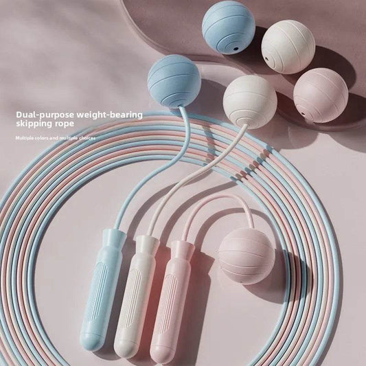 Premium Weighted Cordless Jump Rope with Mute Function for Adults and Students Fitness Training - ToylandEU