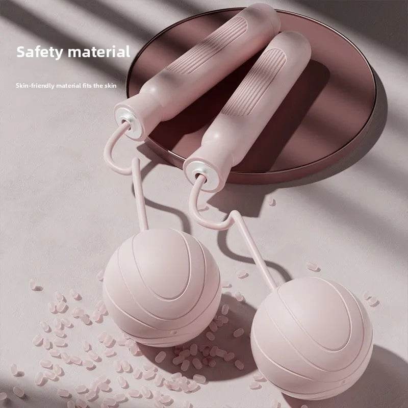 Premium Weighted Cordless Jump Rope with Mute Function for Adults and Students Fitness Training - ToylandEU