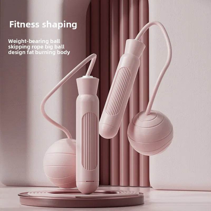 Premium Weighted Cordless Jump Rope with Mute Function for Adults and Students Fitness Training - ToylandEU