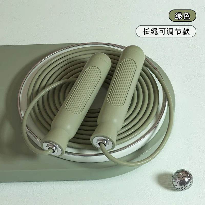 Premium Weighted Cordless Jump Rope with Mute Function for Adults and Students Fitness Training - ToylandEU