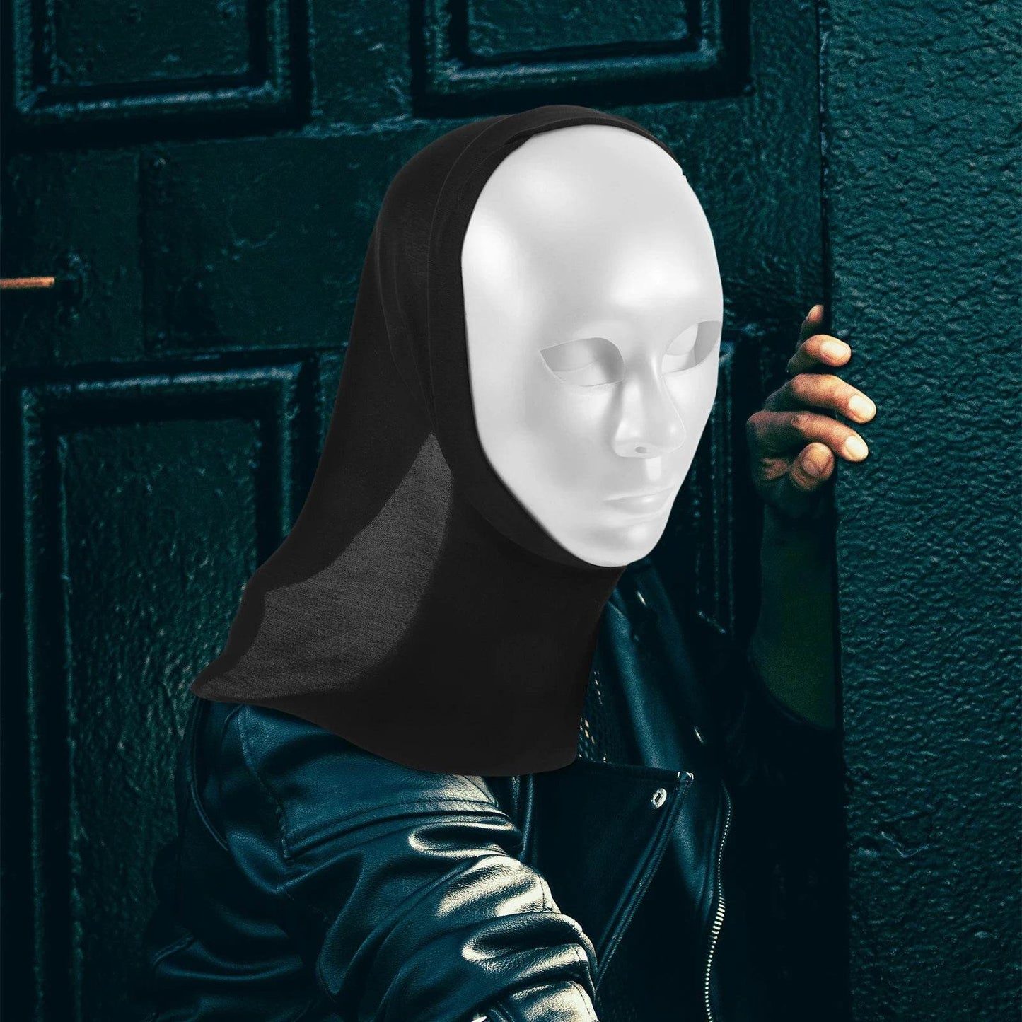 Premium White Full Face Mask Elastic For Halloween - ToylandEU