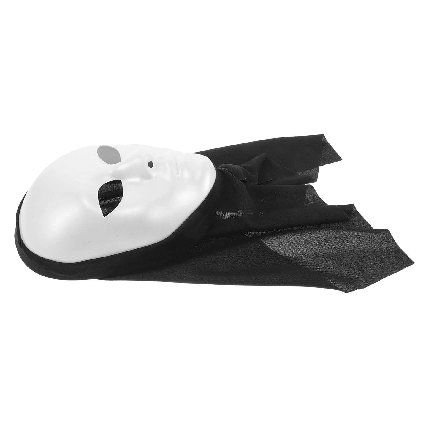 Premium White Full Face Mask Elastic For Halloween - ToylandEU