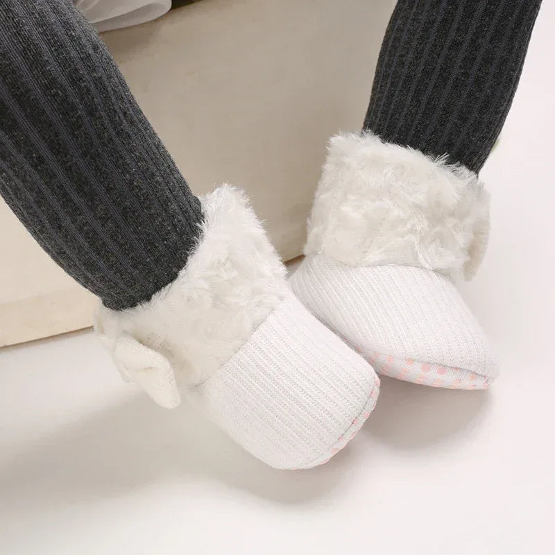 Premium Winter Baby Boots With Soft Sole For Newborns 0 To 18 Months - ToylandEU