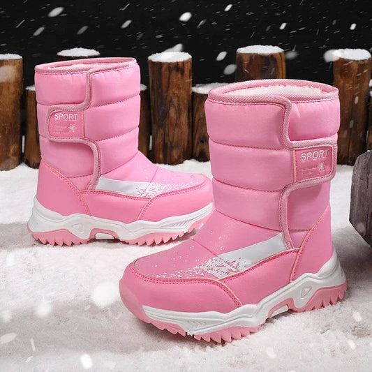 Premium Winter Boots Waterproof Plush Lining For Girls - ToylandEU