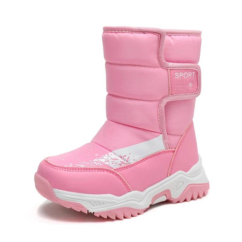 Premium Winter Boots Waterproof Plush Lining For Girls - ToylandEU