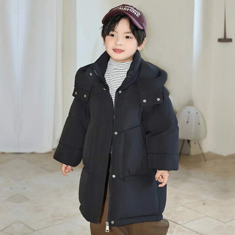 Premium Winter Jacket Hooded 80 Percent Down Fill Unisex Ages 3 To 10 Years - ToylandEU