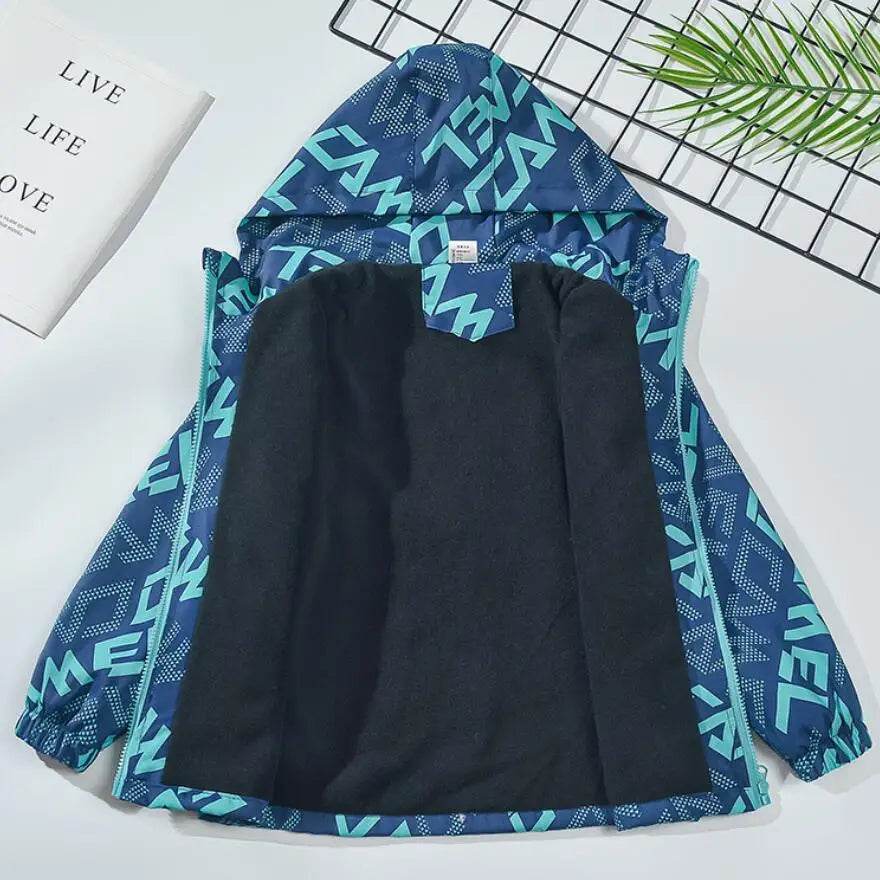 Premium Winter Jacket Waterproof Hooded For Boys Outdoor - ToylandEU