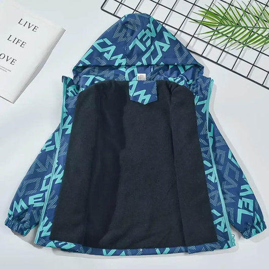 Premium Winter Jacket Waterproof Hooded For Boys Outdoor - ToylandEU