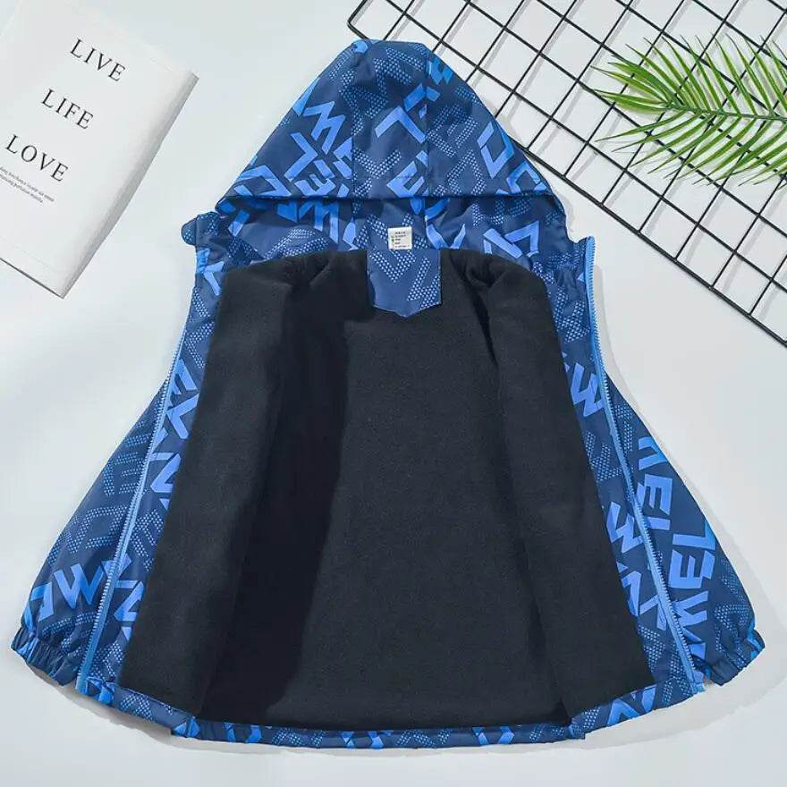 Premium Winter Jacket Waterproof Hooded For Boys Outdoor - ToylandEU