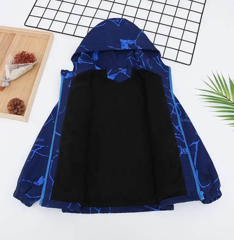 Premium Winter Jacket Waterproof Hooded For Boys Outdoor - ToylandEU