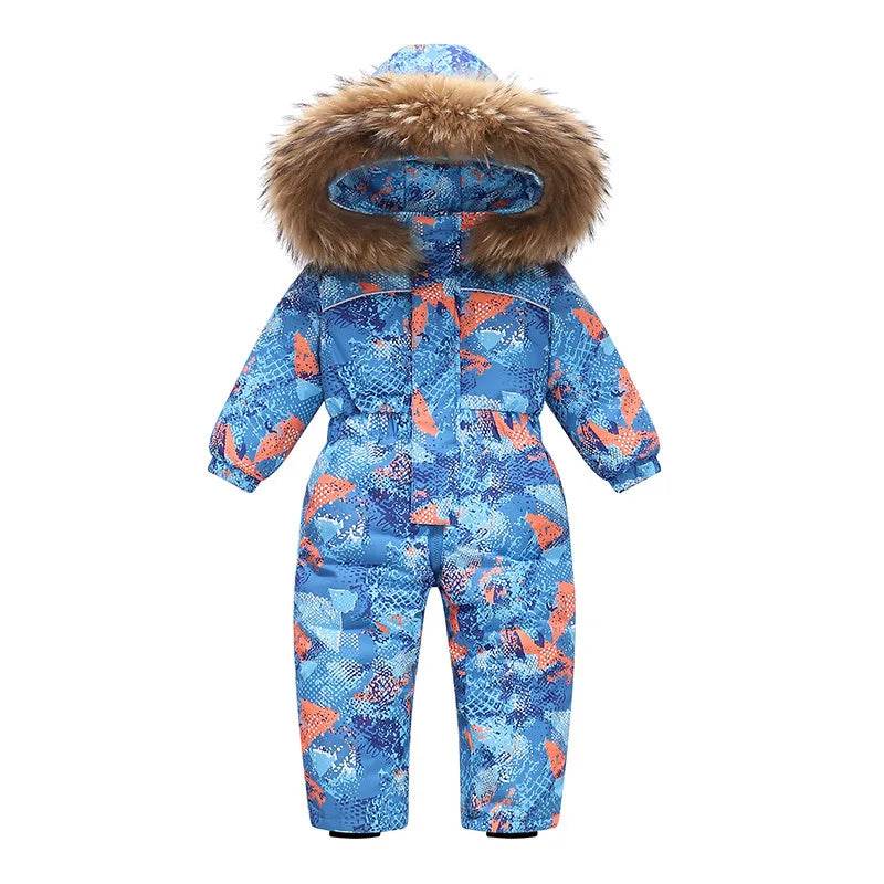 Premium Winter Overalls Waterproof Hooded For Boys Ski Suit - ToylandEU