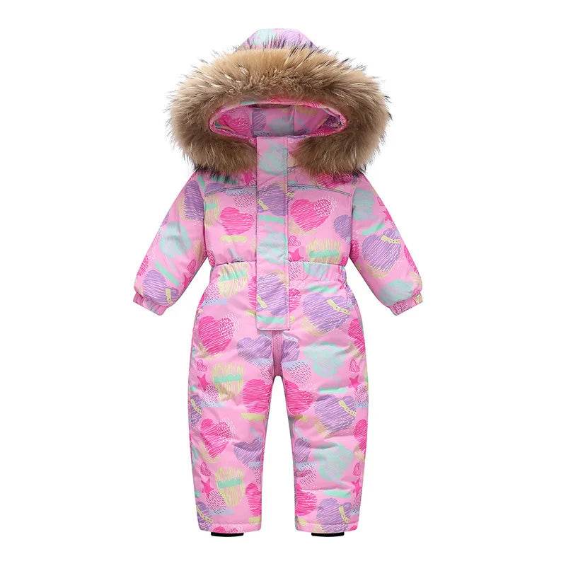 Premium Winter Overalls Waterproof Hooded For Boys Ski Suit - ToylandEU