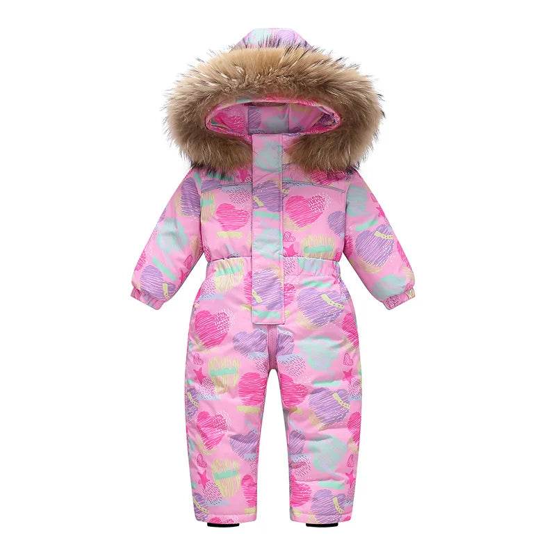 Premium Winter Overalls Waterproof Hooded For Boys Ski Suit - ToylandEU