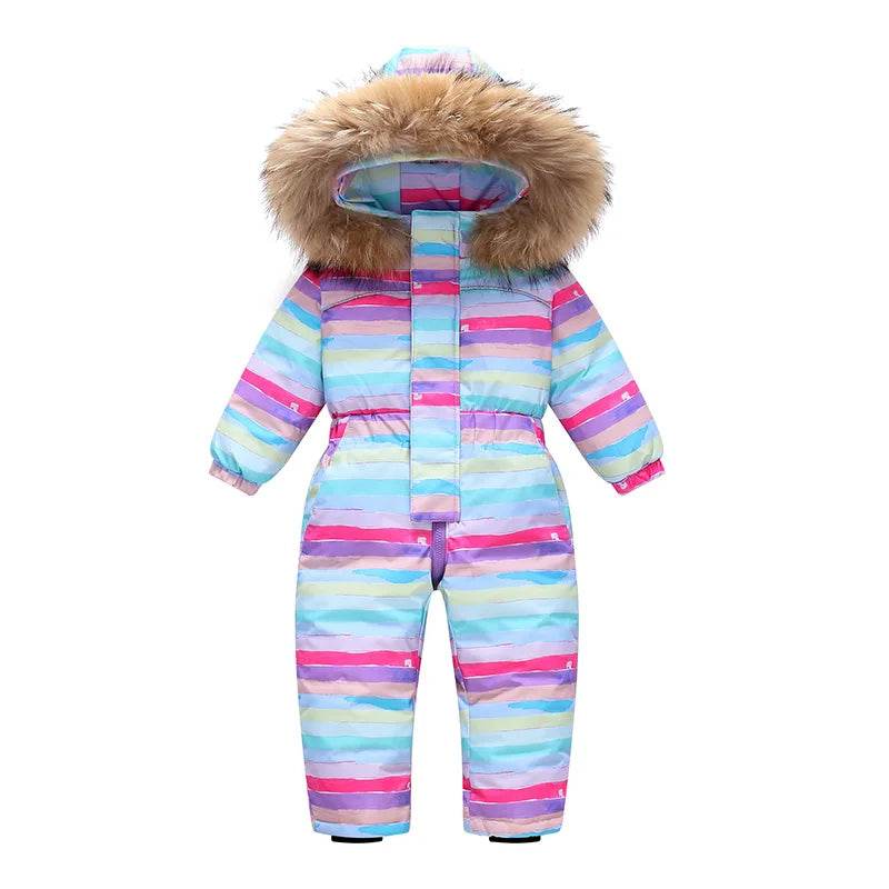 Premium Winter Overalls Waterproof Hooded For Boys Ski Suit - ToylandEU