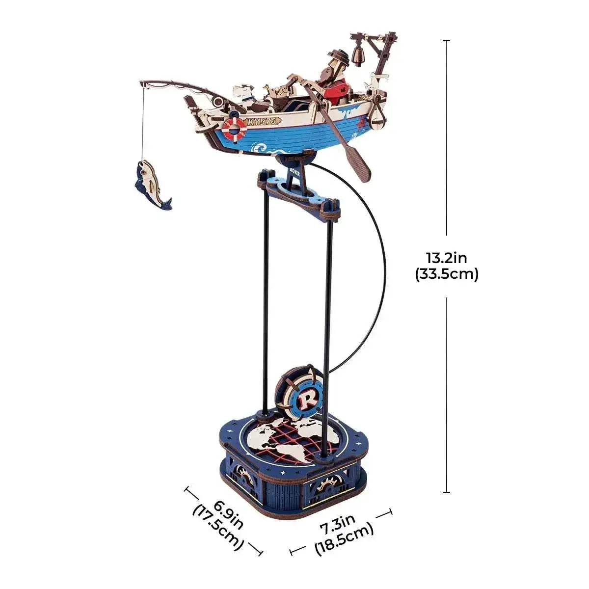 Premium Wooden 3D Puzzle Ocean Fisher 161pcs Toyland EU -  ToylandEU™