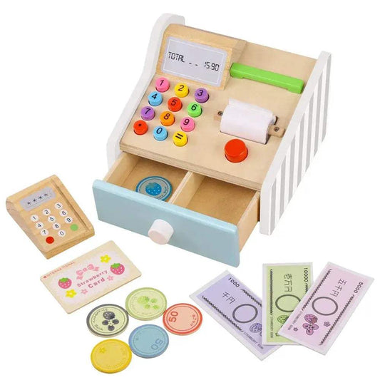  Premium Wooden Cash Register Toy 3To6 Toyland EU -  ToylandEU™