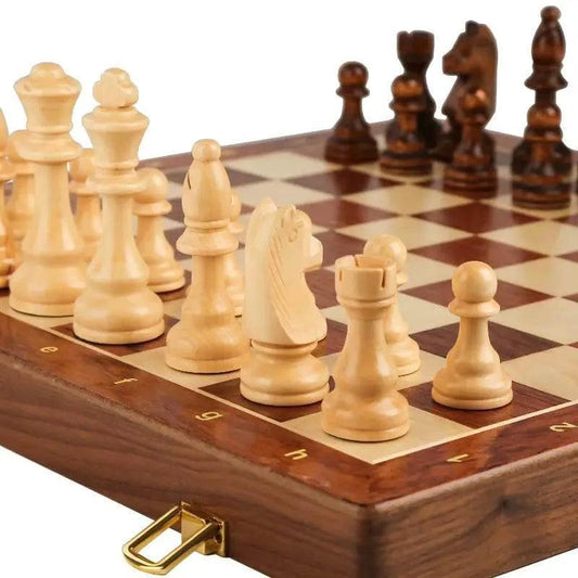  Premium Wooden Chess Set for Family Game Night - Yernea -  ToylandEU™