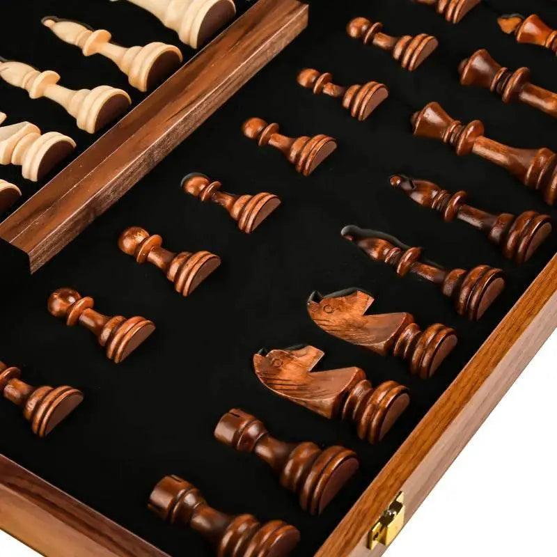  Premium Wooden Chess Set for Family Game Night - Yernea -  ToylandEU™
