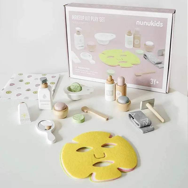  Premium Wooden Pretend Play Makeup Set for Girls 3-12 -  ToylandEU™