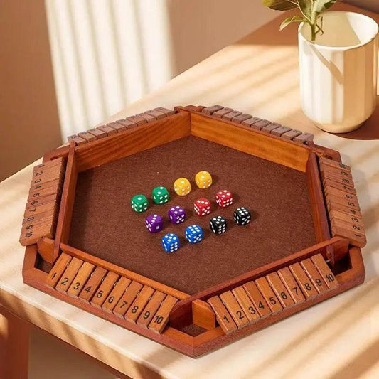  Premium Wooden Shut The Box Game for Family Fun -  ToylandEU™