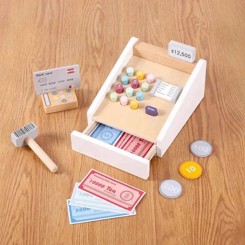  Premium Wooden Supermarket Counter CE Toy Toyland EU -  ToylandEU™