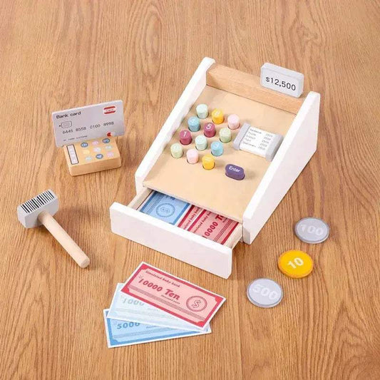  Premium Wooden Supermarket Counter CE Toy Toyland EU -  ToylandEU™