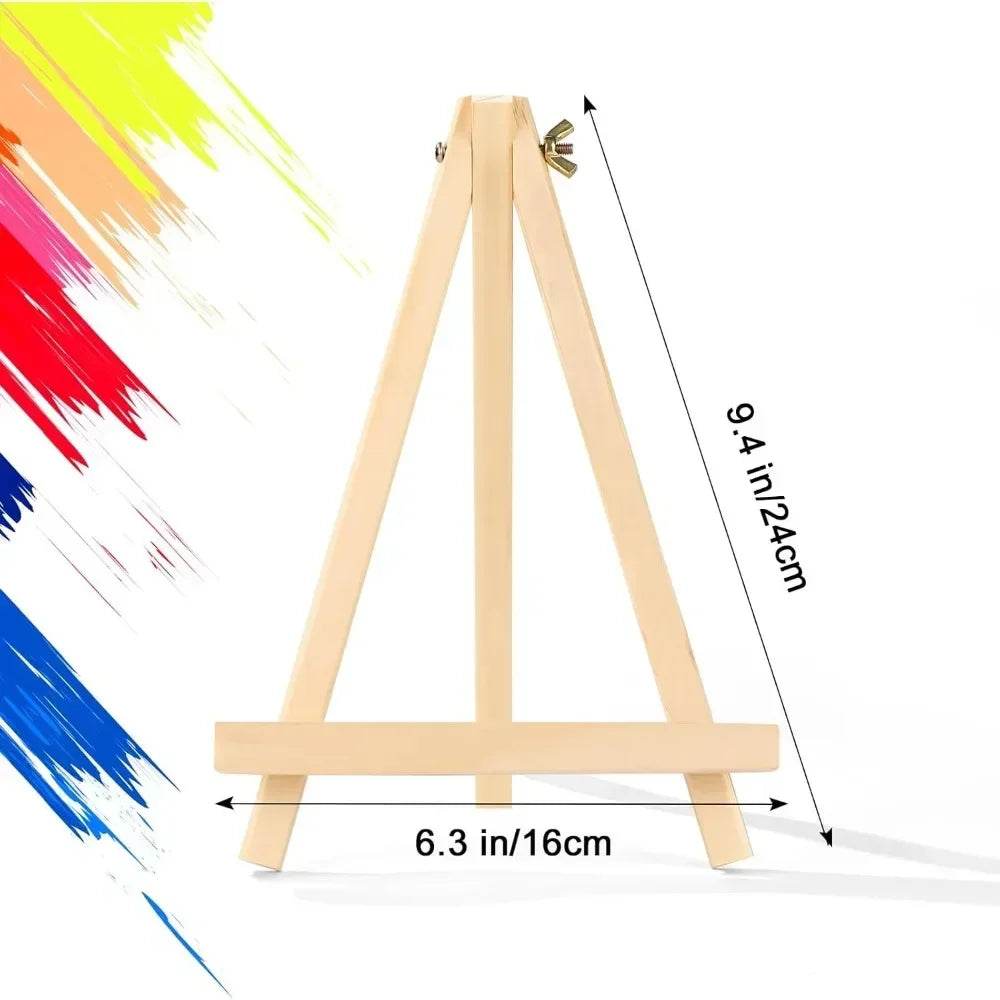 Premium Wooden Tabletop Easels with Foldable Design for Kids and Art Students - ToylandEU