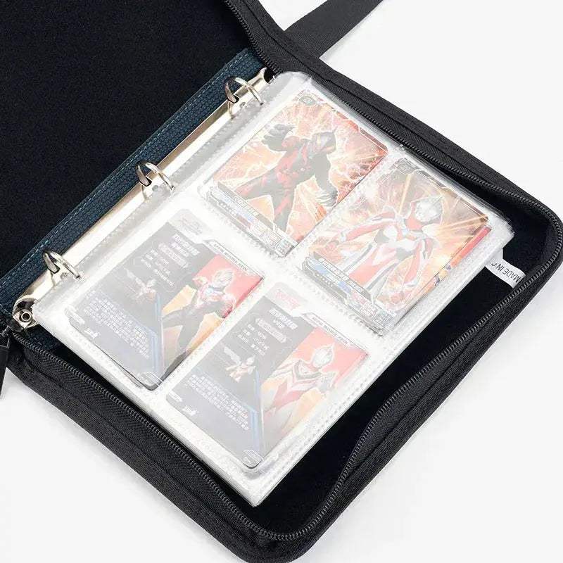Premium Zipper Trading Card Binder With 400 Card Capacity - ToylandEU