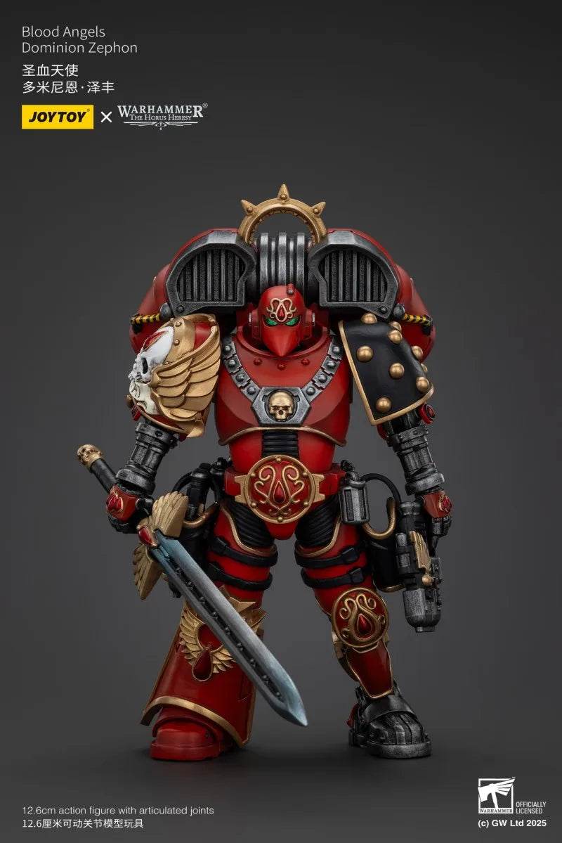 [Preorder]JOYTOY Dominion Zephon 1/18 Action Figure Warhammer 40K Blood Angels Gift Toy - ToylandEU