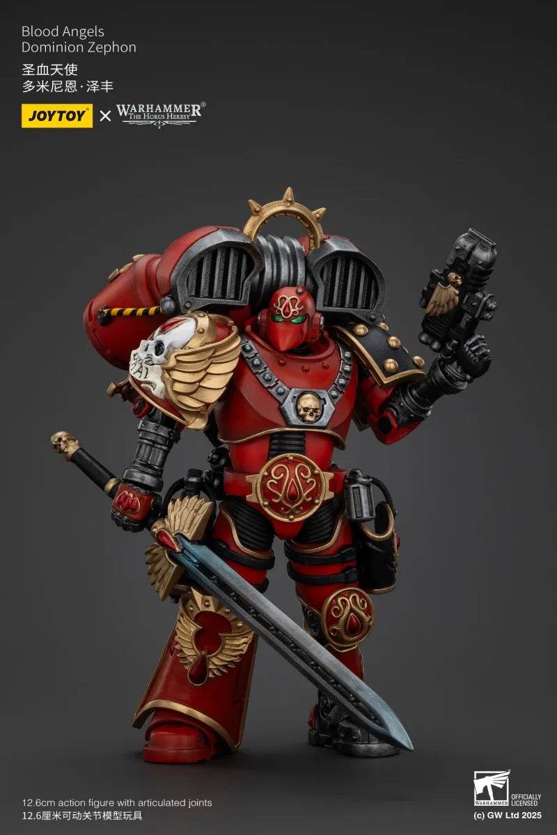 [Preorder]JOYTOY Dominion Zephon 1/18 Action Figure Warhammer 40K Blood Angels Gift Toy - ToylandEU