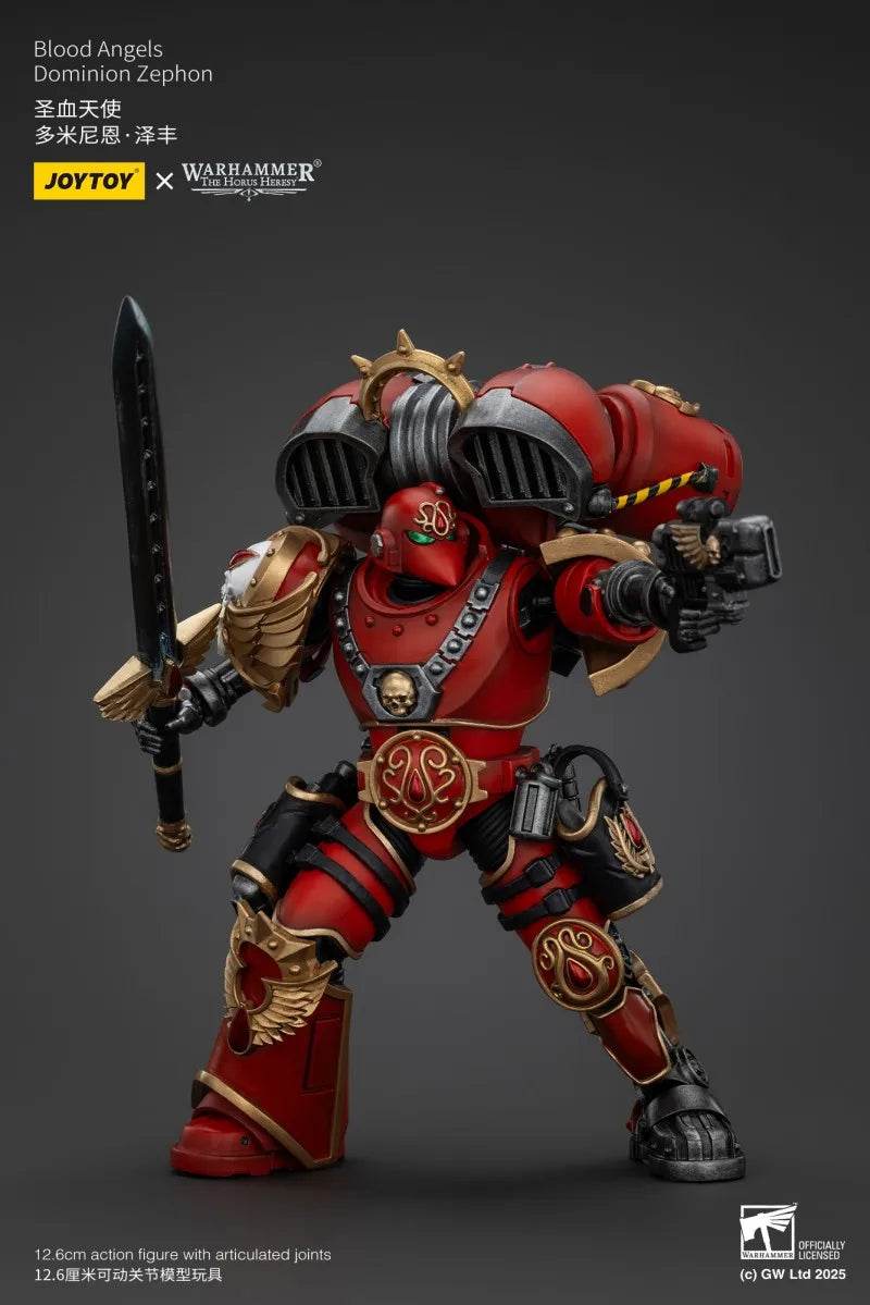 [Preorder]JOYTOY Dominion Zephon 1/18 Action Figure Warhammer 40K Blood Angels Gift Toy - ToylandEU