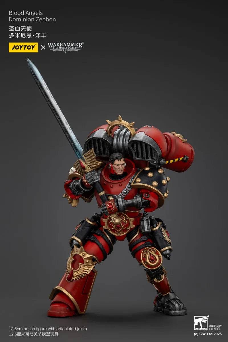 [Preorder]JOYTOY Dominion Zephon 1/18 Action Figure Warhammer 40K Blood Angels Gift Toy - ToylandEU