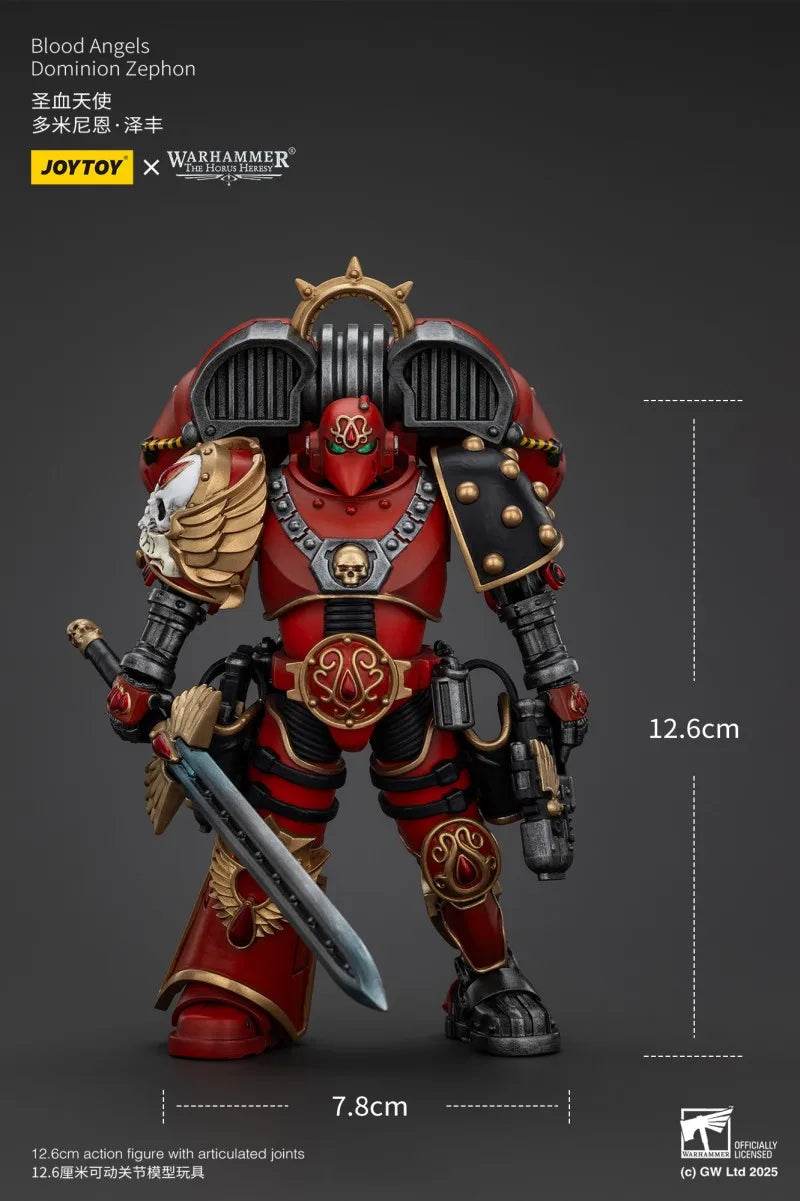 [Preorder]JOYTOY Dominion Zephon 1/18 Action Figure Warhammer 40K Blood Angels Gift Toy - ToylandEU