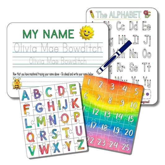  Preschool Handwriting Bundle Board And Puzzles Fun -  ToylandEU™