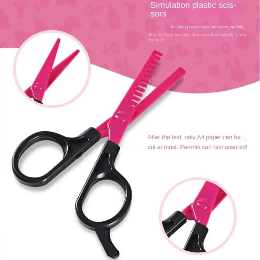  Pretend Play Hair Salon Set Hair Salon Toy Dryer Toy -  ToylandEU™