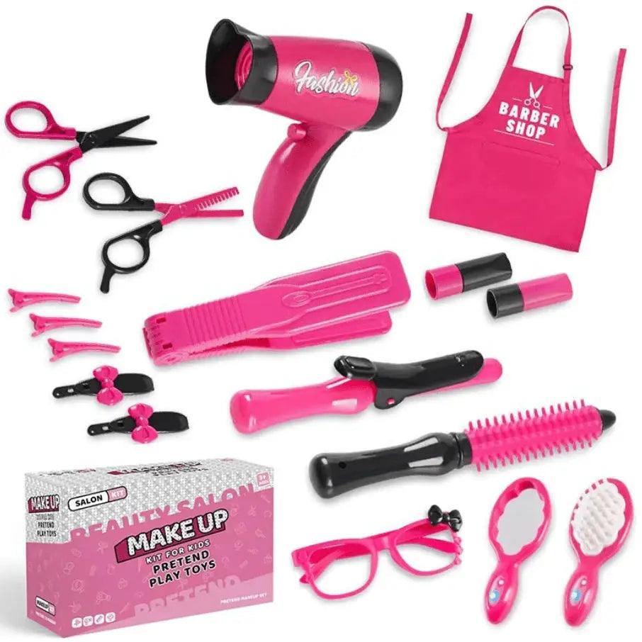  Pretend Play Hair Salon Set Hair Salon Toy Dryer Toy -  ToylandEU™