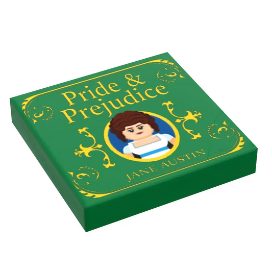  Pride And Prejudice Lego Tile Artwork 2x2 Custom -  ToylandEU™