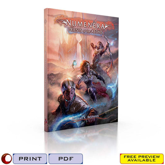 Numenera RPG: Priests Of The Aeons | Print Books