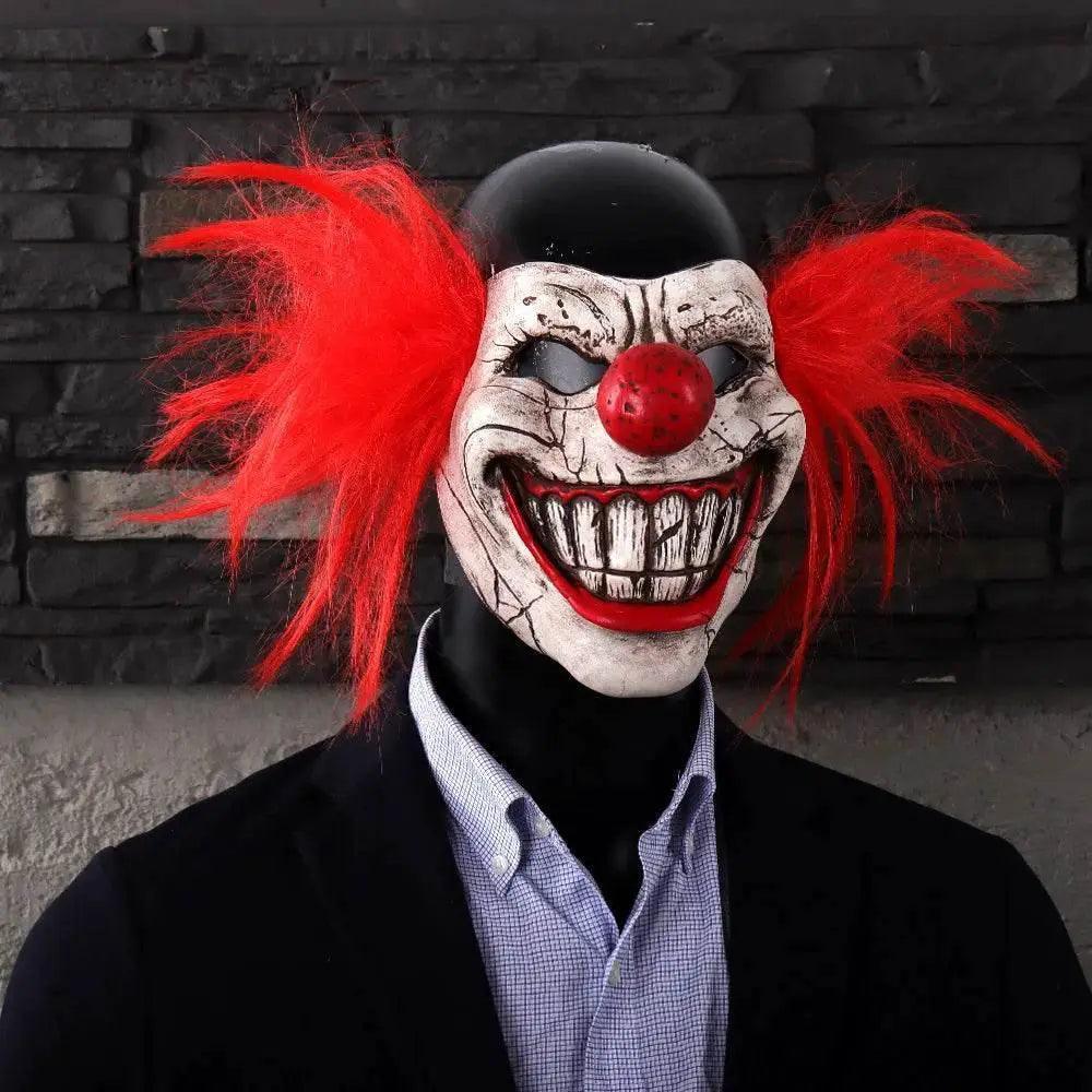  Prime Bloody Half Face Clown Mask One Size Toyland EU -  ToylandEU™