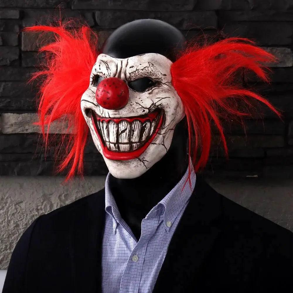  Prime Bloody Half Face Clown Mask One Size Toyland EU -  ToylandEU™